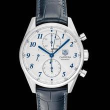 Thumbnail von TAG Heuer Carrera Calibre 16 CAS2111.FC6292 - Carrera Heritage Automatic Chronograph Silver Dial Men's Watch </h1>