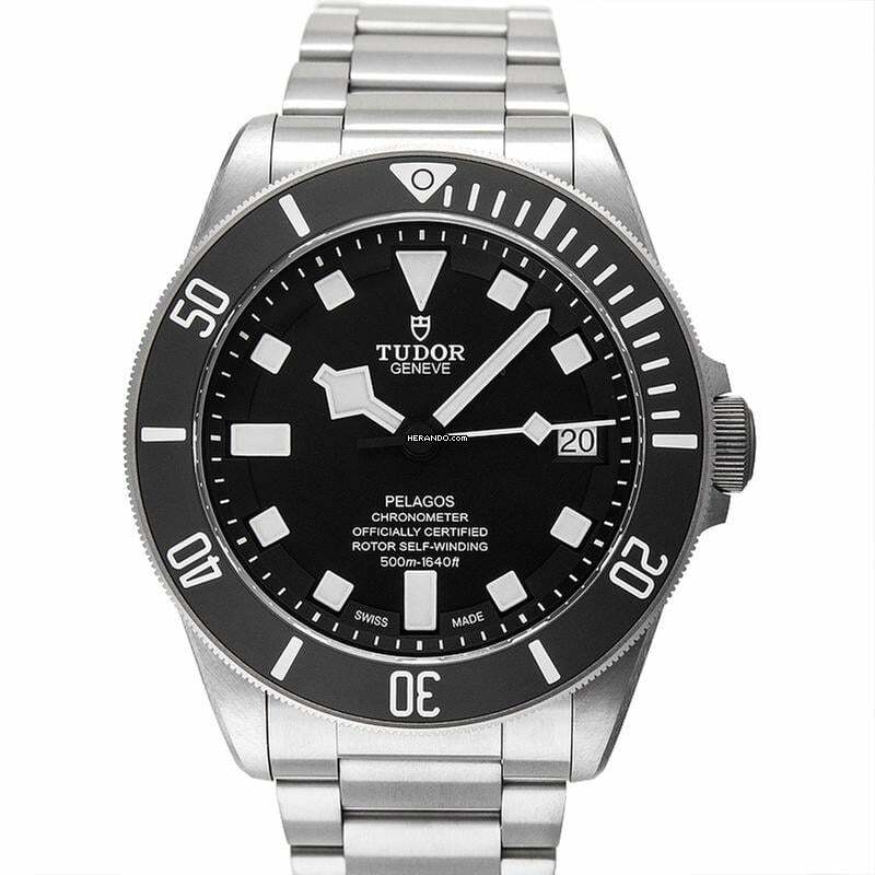 Tudor Pelagos 25600TN - Pelagos Titanium Chronometer Automatic Black Dial Men's Watch </h1>