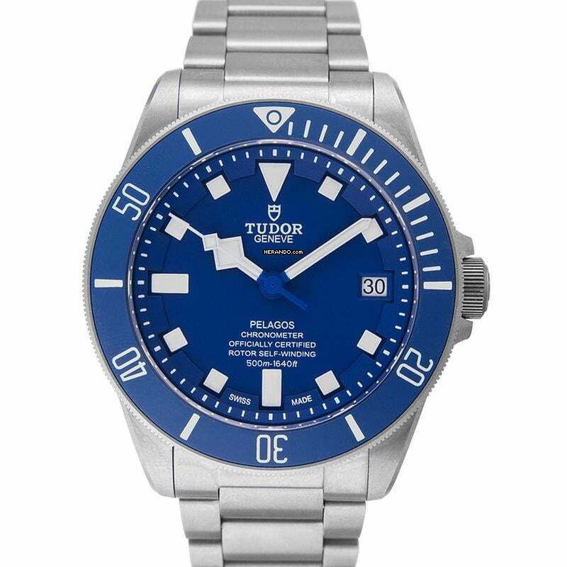 Tudor Pelagos 25600TB-0001 - Pelagos Titanium Automatic Blue Dial Men's Watch </h1>
