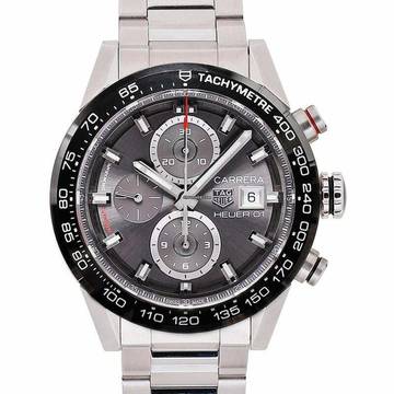  TAG Heuer Carrera Calibre HEUER 01 CAR201W.BA0714 - Carrera Tachymeter Automatic Grey Dial Men's Watch </h1> 