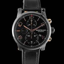 Thumbnail von Montblanc Timewalker 105805 - TimeWalker Dual Carbon Chronograph Automatic Black Dial Men's Watch </h1>