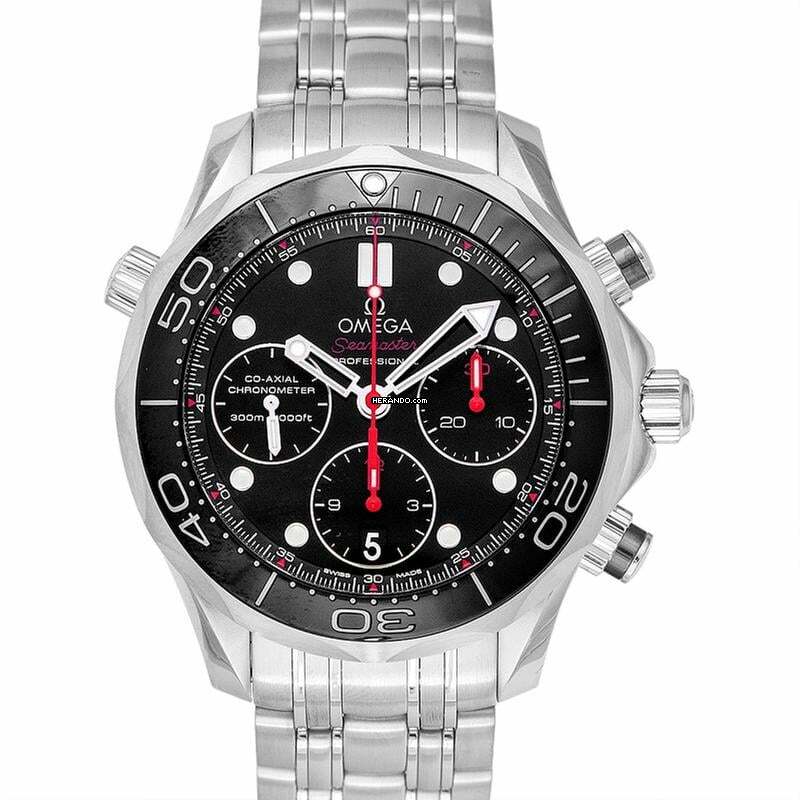 Omega Seamaster Diver 300 M 212.30.42.50.01.001 - Seamaster Diver 300 M Co-Axial Chronograph 41.5 mm Automatic Black D </h1>