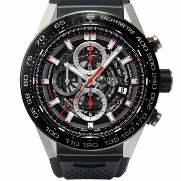  TAG Heuer Carrera Calibre HEUER 01 CAR2A1Z.FT6044 - Carrera Calibre Heuer 01 Automatic Skeleton Dial Men's Watch </h1> 