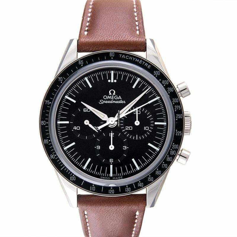 Omega Speedmaster Professional Moonwatch 311.32.40.30.01.001 - Speedmaster Moonwatch Chronograph 39.7 mm Manual-winding Black Dial </h1>