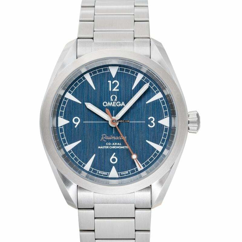 Omega Seamaster Railmaster 220.10.40.20.03.001 - Seamaster Railmaster Co-Axial Master Chronometer 40 mm Automatic Blu </h1>
