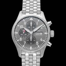 Thumbnail von IWC Fliegeruhr Spitfire Chronograph IW377719 - Pilot's Watch Chronograph Spitfire Automatic Grey Dial Unisex Watch </h1>