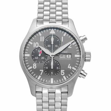  IWC Fliegeruhr Spitfire Chronograph IW377719 - Pilot's Watch Chronograph Spitfire Automatic Grey Dial Unisex Watch </h1> 