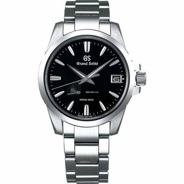 Grand Seiko Heritage Collection SBGA227 - 9R Spring Drive Automatic Black Dial Stainless Steel Men's Watch </h1> 