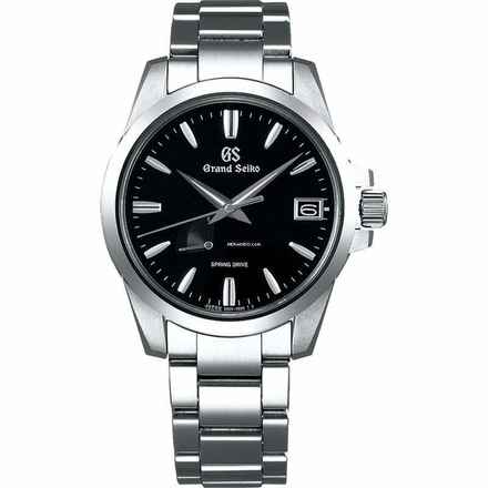  Grand Seiko Heritage Collection SBGA227 - 9R Spring Drive Automatic Black Dial Stainless Steel Men's Watch </h1> 
