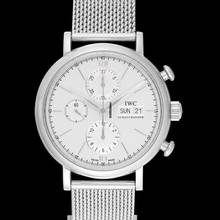 Thumbnail von IWC Portofino Chronograph IW391009 - Portofino Chronograph Automatic Silver Dial Men's Watch </h1>