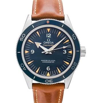  Omega Seamaster 300 233.92.41.21.03.001 - Seamaster 300 Master Co-Axial 41 mm Automatic Blue Dial Titanium Men </h1> 