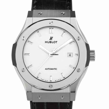  Hublot Classic Fusion 542.NX.2611.LR - Classic Fusion Titanium Opalin Automatic Silver Dial Men's Watch </h1> 
