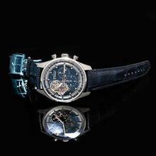 Thumbnail von Zenith El Primero Chronomaster 03.20416.4061/51.C700 - Chronomaster El Primero Open Blue Steel/Leather 42mm </h1>