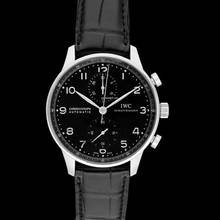 Thumbnail von IWC Portugieser Chronograph IW371447 - Portugieser Chronograph Automatic Black Dial Men's Watch </h1>