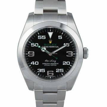  Rolex Air King 116900 - Air King Automatic Black Dial Stainless Steel Men's Watch </h1> 
