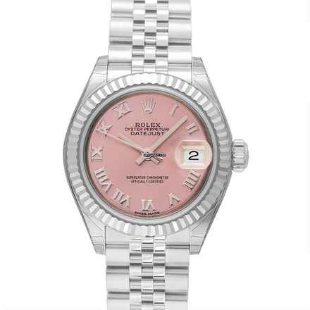  Rolex Lady-Datejust 279174 - Lady-Datejust 28 Stainless Steel Fluted / Jubilee / Pink Roman </h1> 