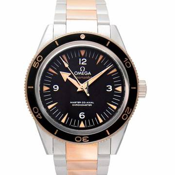  Omega Seamaster 300 233.20.41.21.01.001 - Seamaster 300 Master Co-Axial 41 mm Automatic Black Dial Gold Men's </h1> 