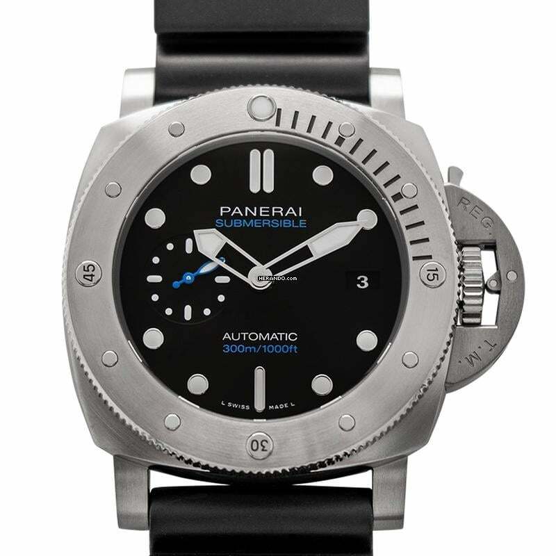 Panerai PAM01305 - Luminor Submersible Automatic Black Dial 47 mm Men's Watch </h1>