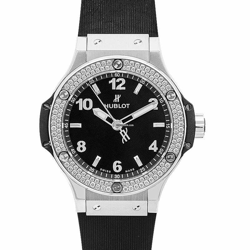 Hublot Big Bang 38 mm 361.SX.1270.RX.1104 - Big Bang Quartz Black Dial Stainless Steel Ladies Watch </h1>