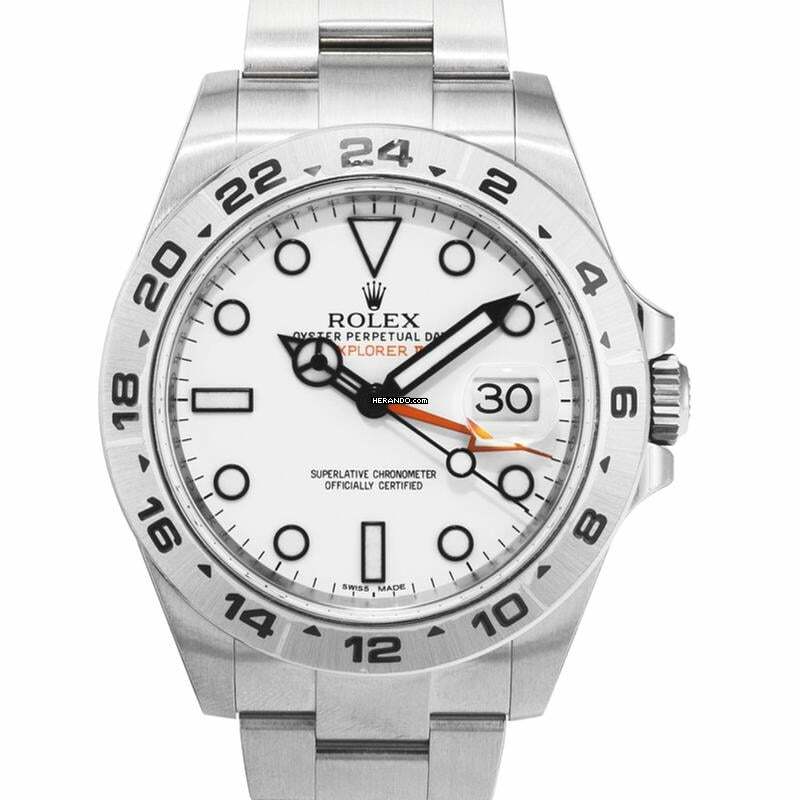 Rolex Explorer II 216570 - Explorer II Automatic White Dial Stainless Steel Men's Watch </h1>