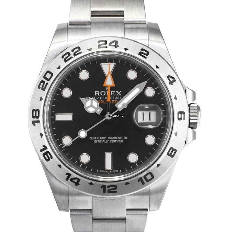 Rolex Explorer II 216570 - Explorer II Automatic Black Dial Stainless Steel Men's Watch </h1>