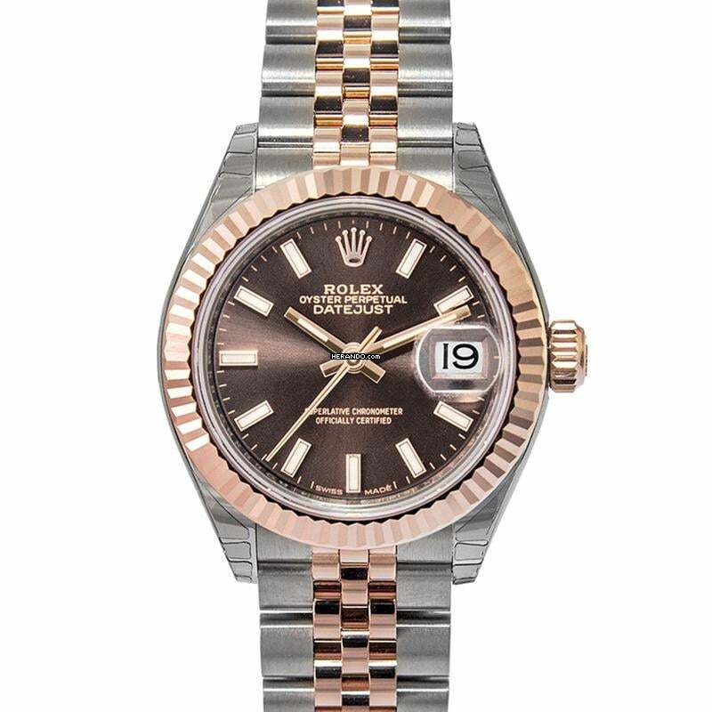 Rolex Lady-Datejust 279171 - Lady Datejust Chocolate Dial Automtic Ladies Watch 279171CHSJ </h1>