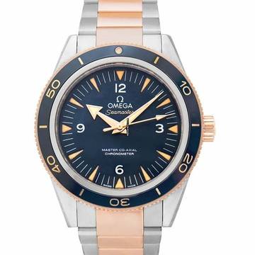  Omega Seamaster 300 233.60.41.21.03.001 - Seamaster 300 Master Co-Axial 41 mm Automatic Blue Dial Titanium Gol </h1> 