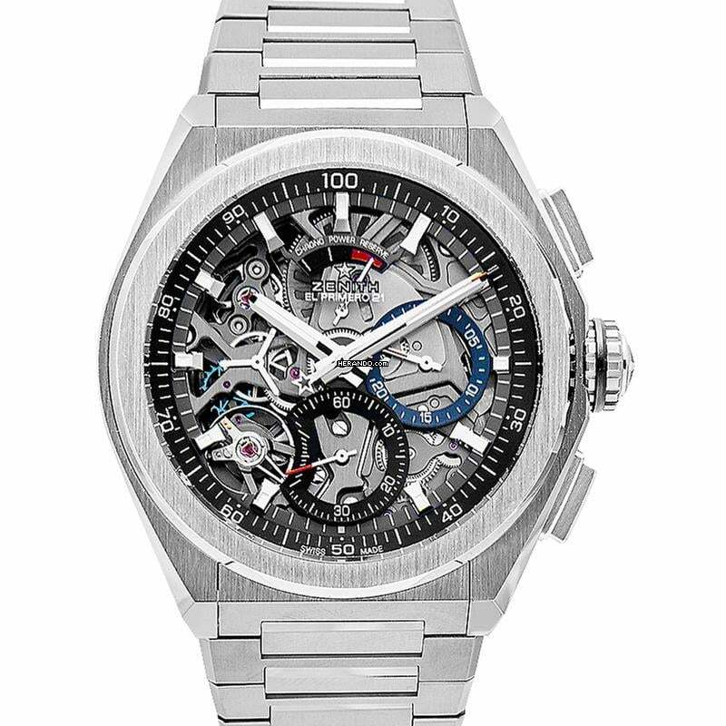 Zenith Defy El Primero 95.9000.9004/78.M9000 - Defy El Primero 21 Titanium / Skeleton / Bracelet </h1>