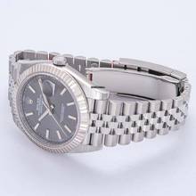 Thumbnail von Rolex Datejust 41 126334 - Datejust 41 Stainless Steel Fluted / Jubilee / Dark Rhodium </h1>