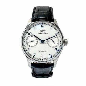  IWC Portugieser Automatik IW500705 - Portugieser Automatic Silver Dial Men's Watch </h1> 