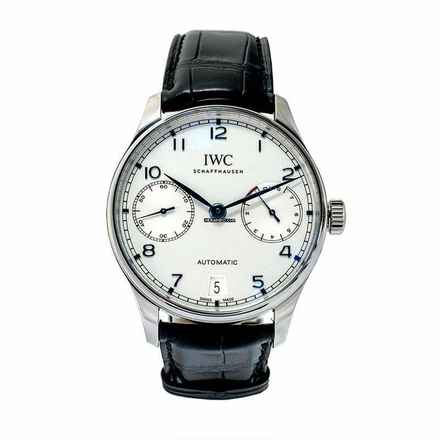  IWC Portugieser Automatik IW500705 - Portugieser Automatic Silver Dial Men's Watch </h1> 