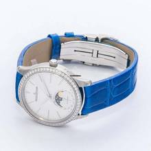 Thumbnail von Jaeger-LeCoultre Master Ultra Thin Moon Q1258401 - Master Ultra Thin Moon Silver Automatic Silver Dial Diamonds Ladies Watch </h1>