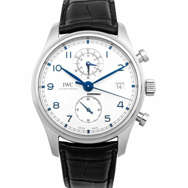 IWC Portugieser Chronograph iw390302 - Portugieser Chronograph Classic Automatic Silver Dial Men's Watch </h1>