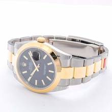 Thumbnail von Rolex Datejust 41 126303 - Datejust 41 Rolesor Yellow Smooth / Oyster / Black </h1>