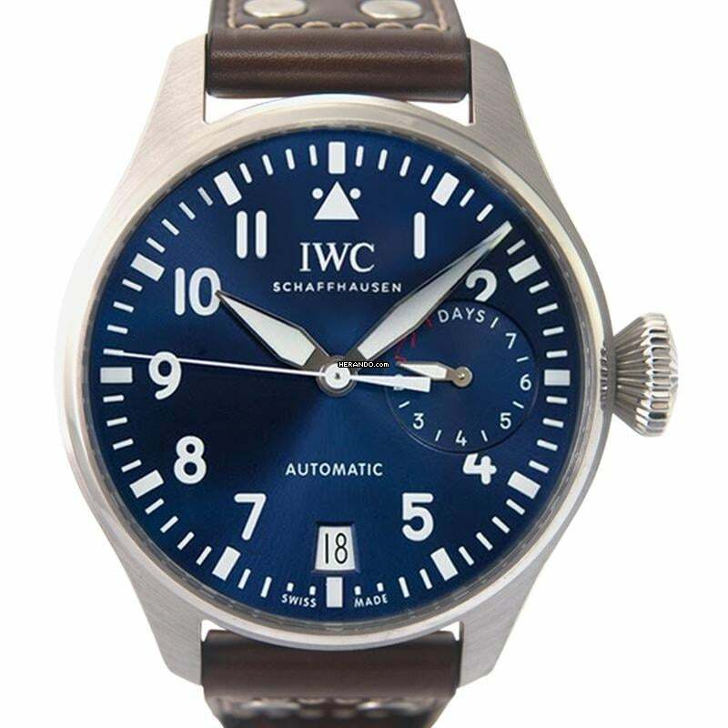IWC Große Fliegeruhr IW500916 - Pilot's Watches Automatic Blue Dial Men's Watch </h1>