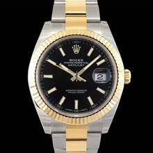 Thumbnail von Rolex Datejust 41 126333 - Datejust 41 Rolesor Yellow Fluted / Oyster / Black </h1>