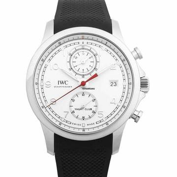  IWC Portugieser Yacht Club Chronograph iw390502 - Portugieser Yacht Club Chronograph Automatic Silver Dial Men's Watch </h1> 