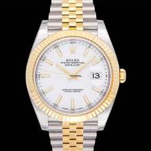 Thumbnail von Rolex Datejust 41 126333 - Datejust 41 Rolesor Yellow Fluted / Jubilee / White </h1>