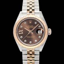 Thumbnail von Rolex Lady-Datejust 279171 G - Lady Datejust Automatic Chocolate set with diamonds Dial Stainless Steel and Ev </h1>