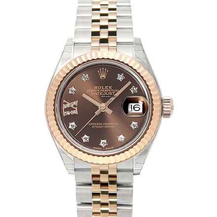  Rolex Lady-Datejust 279171 G - Lady Datejust Automatic Chocolate set with diamonds Dial Stainless Steel and Ev </h1> 