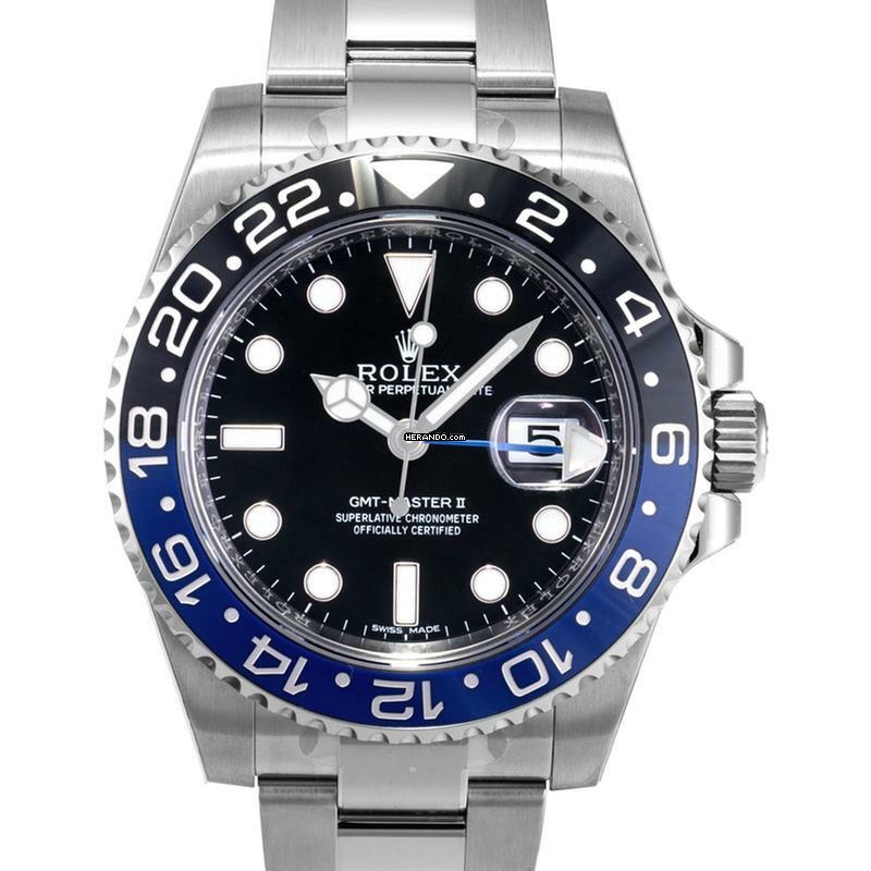 Rolex GMT-Master II 116710BLNR - GMT Master II Stainless Steel Automatic Black Dial Men's Watch </h1>