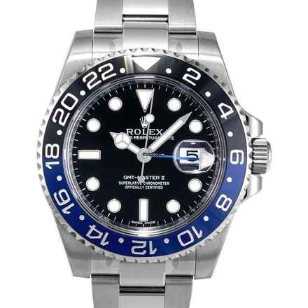  Rolex GMT-Master II 116710BLNR - GMT Master II Stainless Steel Automatic Black Dial Men's Watch </h1> 