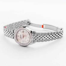 Thumbnail von Rolex Lady-Datejust 279384RBR - Lady Datejust Automatic Silver set with diamonds Dial Stainless Steel and Whit </h1>