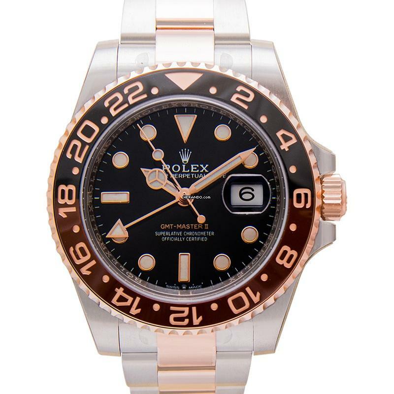 Rolex GMT-Master II 126711CHNR - GMT Master II Black & Brown Bezel Stainless Steel Automatic Black Dial Men's </h1>