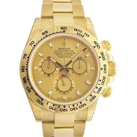  Rolex Daytona 116508 - Cosmograph Daytona 18ct Yellow Gold Automatic Champagne Dial Men's Watch </h1> 