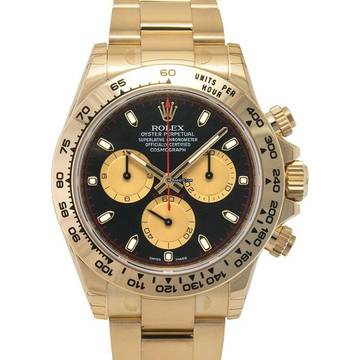 Rolex Daytona 116508 - Cosmograph Daytona Automatic Black Dial 18k Yellow Gold Men's Watch </h1> 