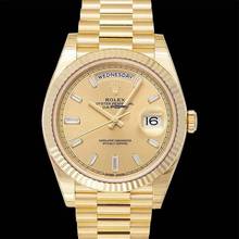 Thumbnail von Rolex Day-Date 40 228238 - Day Date Automatic Champagne-colour set with diamonds Dial 18k Yellow Gold Men's </h1>