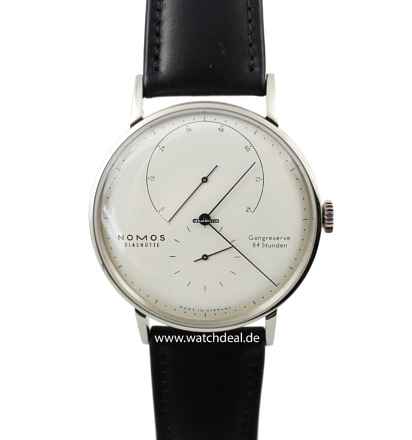  NOMOS Lambda Weißgold 933