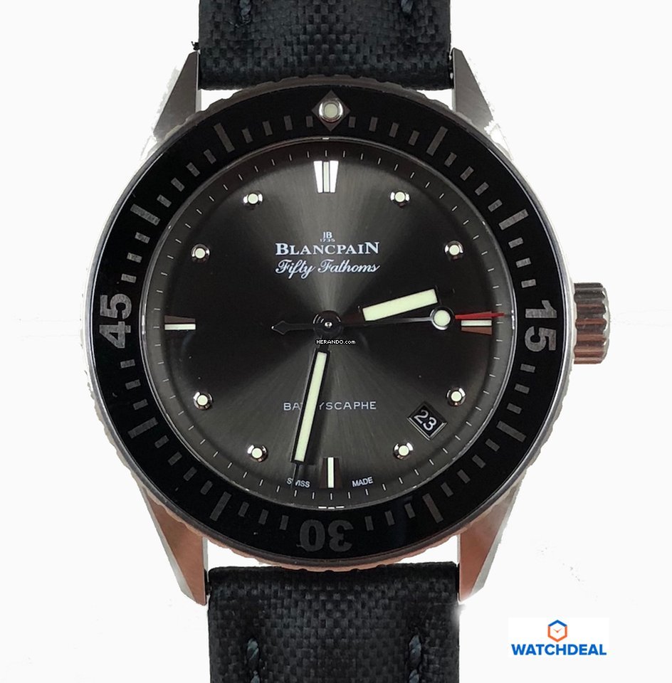 Blancpain Fifty Fathoms Bathyscaphe 5100B-1110-B52A