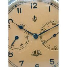 Thumbnail von Glashütte Original VEB Glashütter Uhrenbetriebe Silb. Beobachtungsuhr Auf & Ab 1. Güte